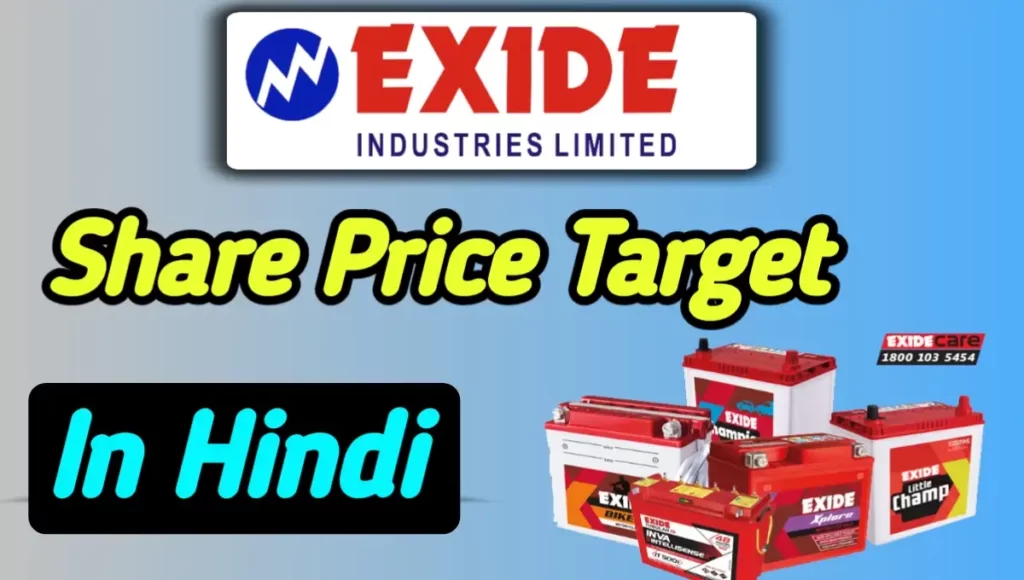 Exide Share Price Target In Hindi 